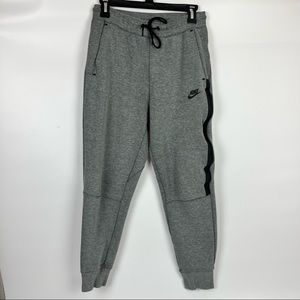 Nike Gray Sweatpants with Black Accents
